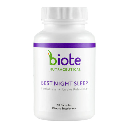 Biote - Best Night Sleep (60 cápsulas) Mejor Sueño Nocturno