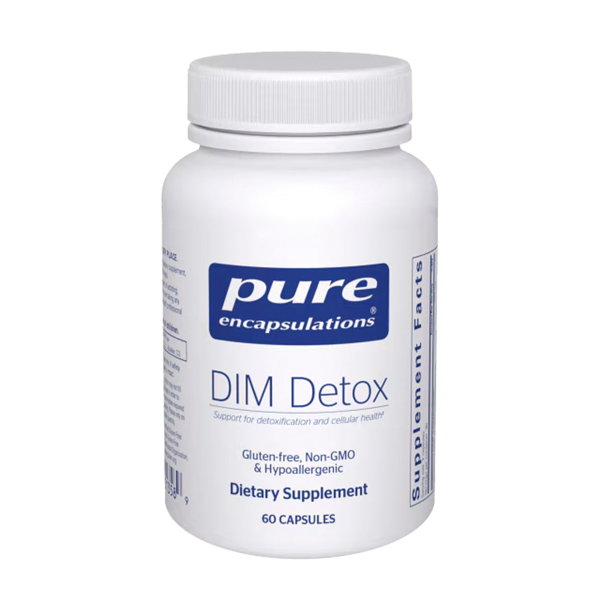Pure Encapsulations DIM Detox 60 cápsulas.