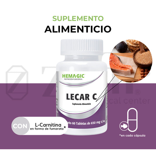 Hemagic - LECAR C 60 cápsulas
