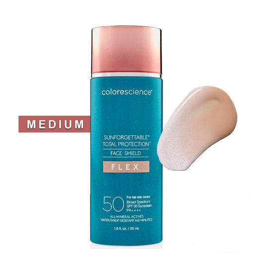 Protector Solar Mineral Colorescience Sunforgettable Total Protection Face Shield Flex Medium 55mL