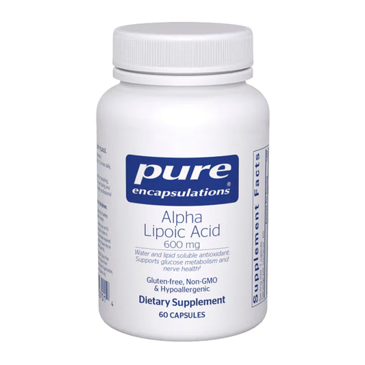 Pure Encapsulations Alpha Lipoic Acid 600 mg / 60 cápsulas