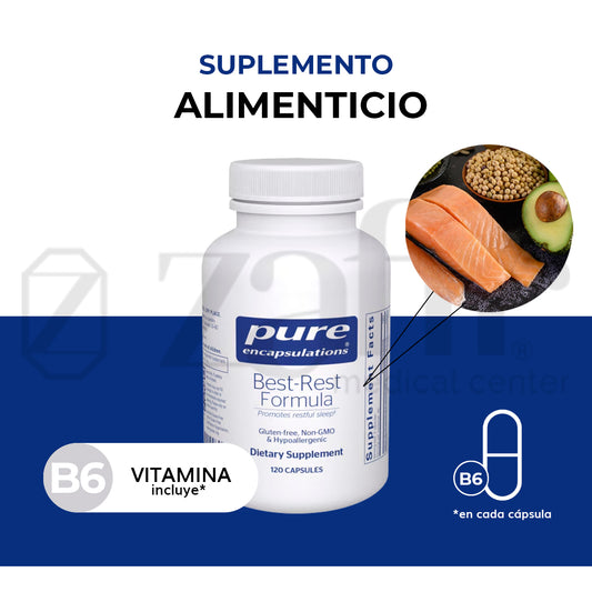 Pure Encapsulations Best-Rest Formula 120 Caps