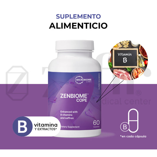 Microbiome Labs - Zenbiome COPE (60 cápsulas)