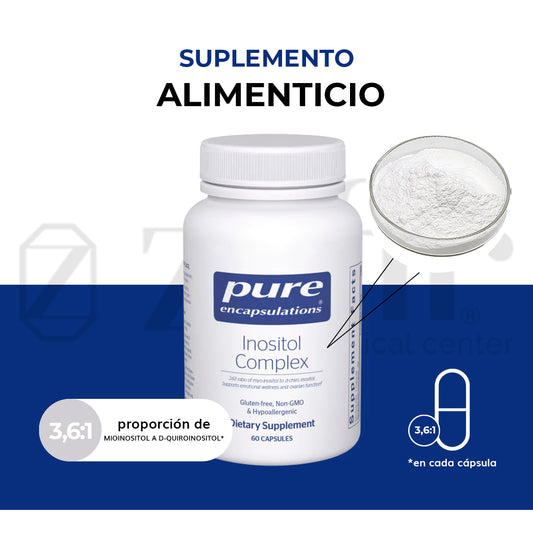 Pure Encapsulations Inositol Complex 60 Caps