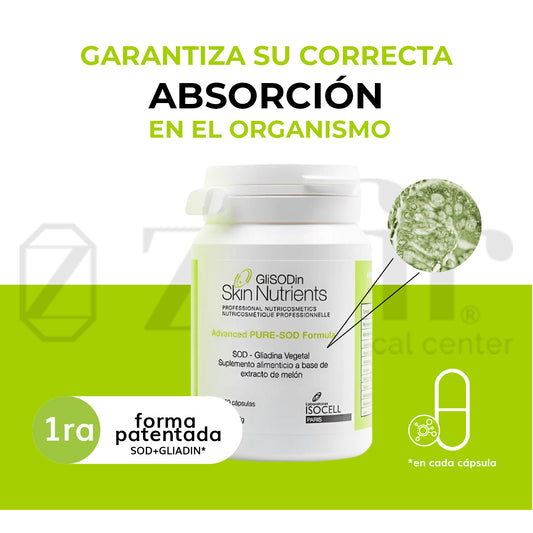 GliSODin Skin Nutrients Advanced PURE- SOD 60 cap.