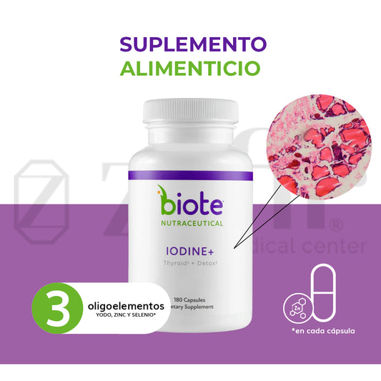 BioTE Iodine + (180 cápsulas)
