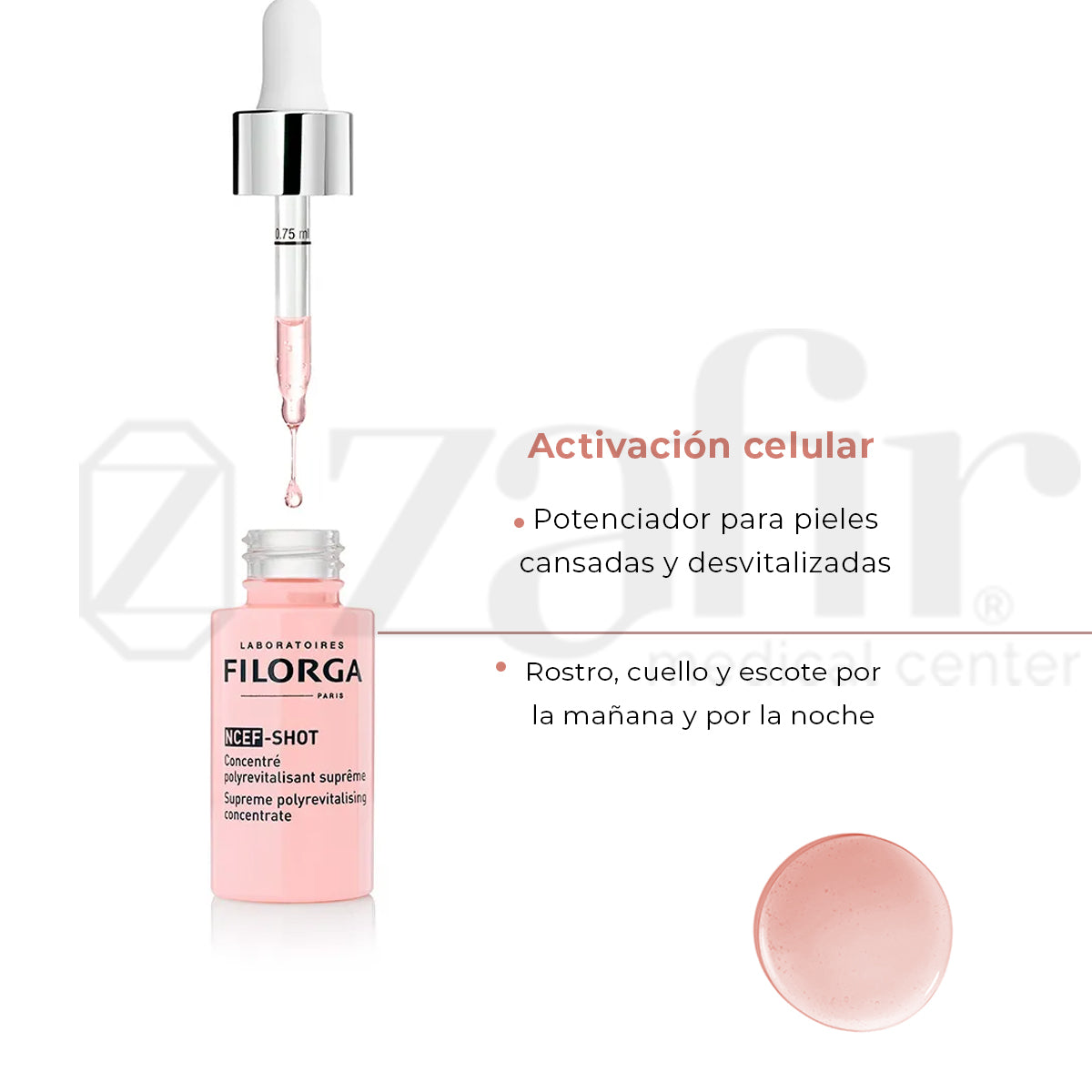 FILORGA Ncef-Shot multicorrector antienvejecimiento (15 ml)