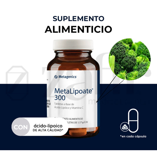Metagenics MetaLipoate 300 60 tabletas (Antes Melipo)