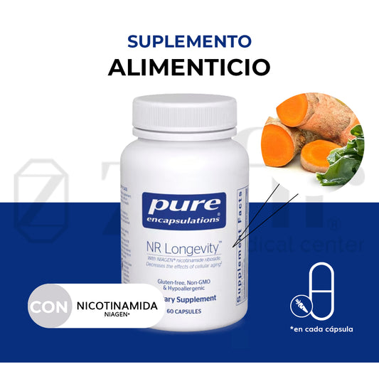 Pure Encapsulations Nr Longevity 60 Cápsulas