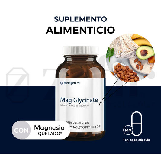 Metagenics MAG GLYCINATE (120 tabletas)