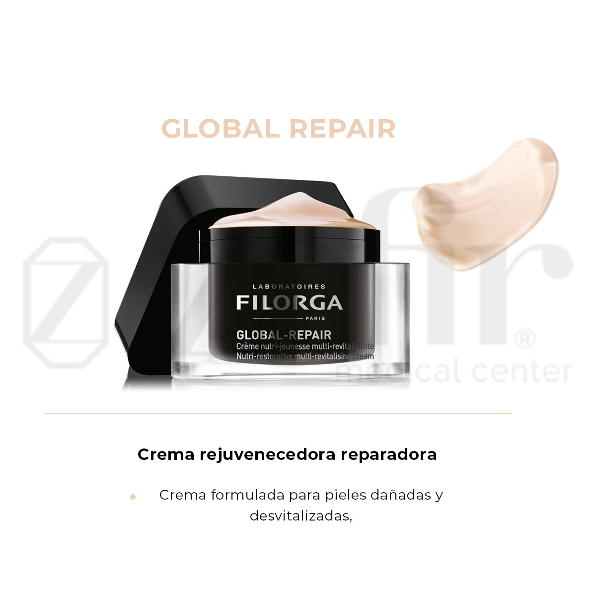 Crema Antienvejecimiento Filorga Global Repair Rejuvenecedor