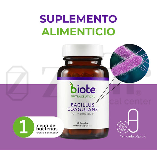 BioTE Bacillus Coagulans (60 cápsulas)