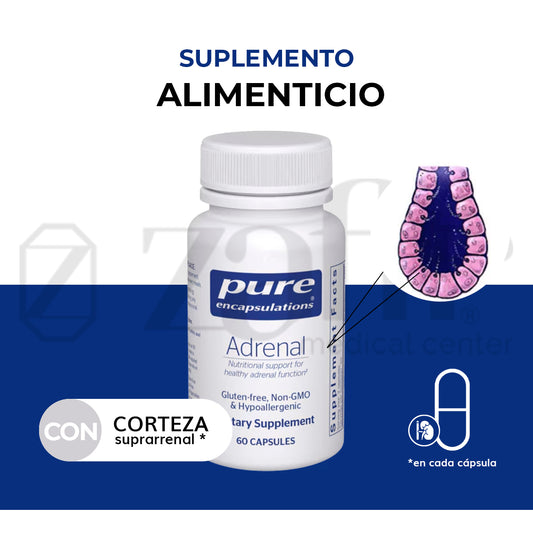 Pure Encapsulations Adrenal 60 Caps