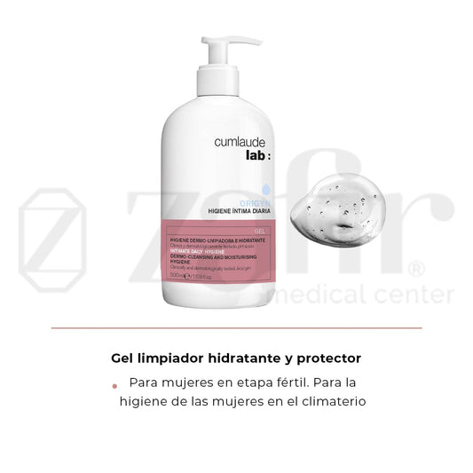 Gel Higiene Íntima Diaria Cumlaude Lab 500ml Hidratante