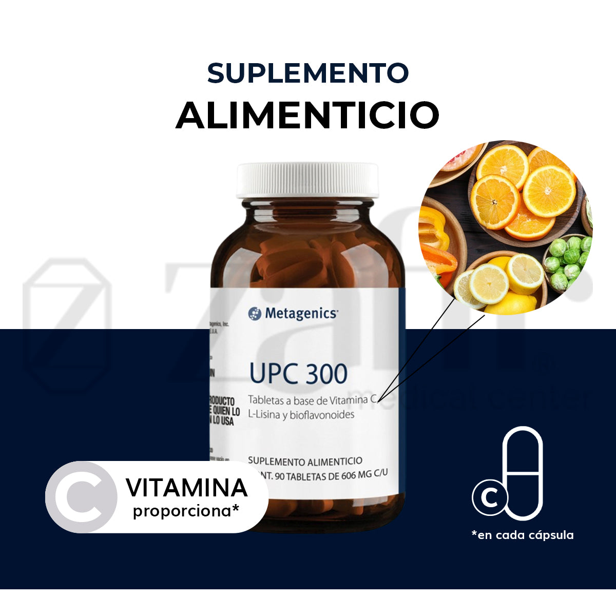 Metagenics UPC 300 (90 tabletas)