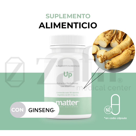 Matter UP Extractos Herbolarios con Vitaminas (90 cápsulas)