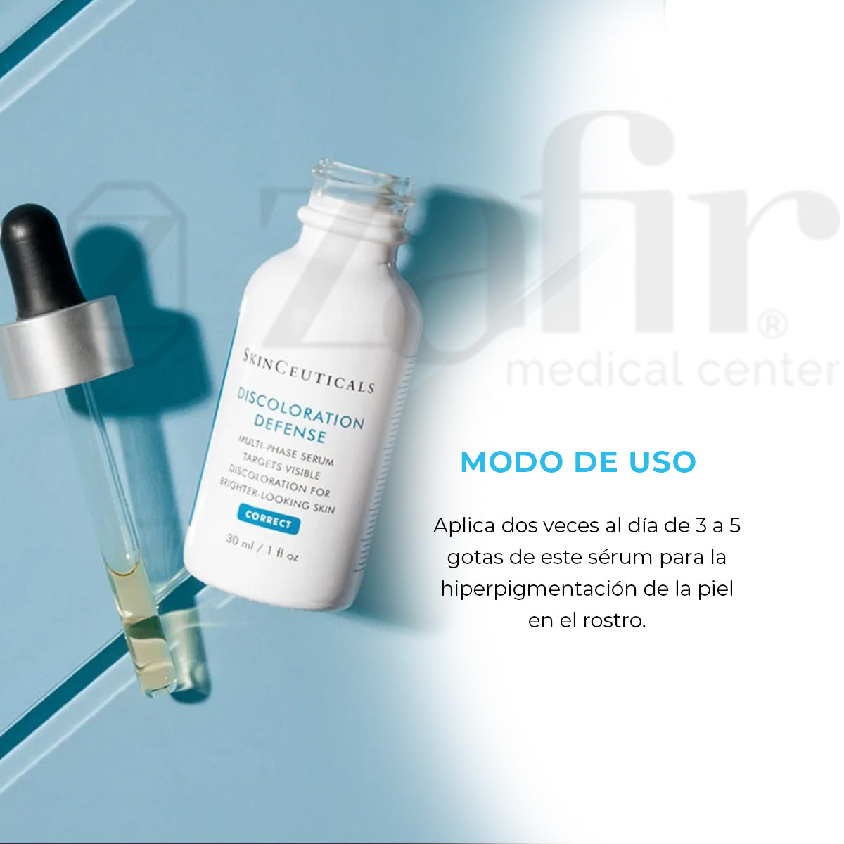 SkinCeuticals Discoloration Defense Sérum Corrector De Manchas y Decoloración De La Piel 30 ML