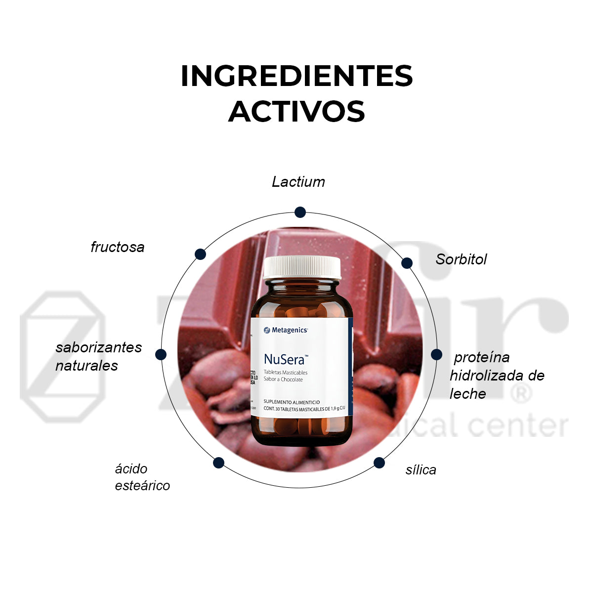 Metagenics NUSERA (30 tabletas)
