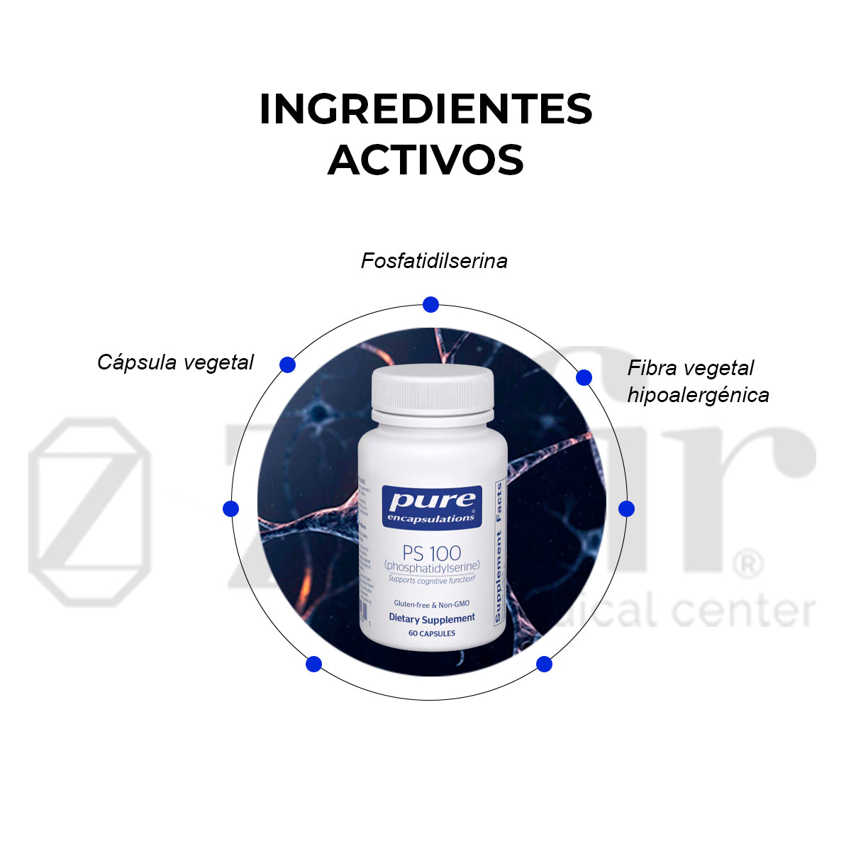Pure Encapsulations PS 100 Phosphatidylserine