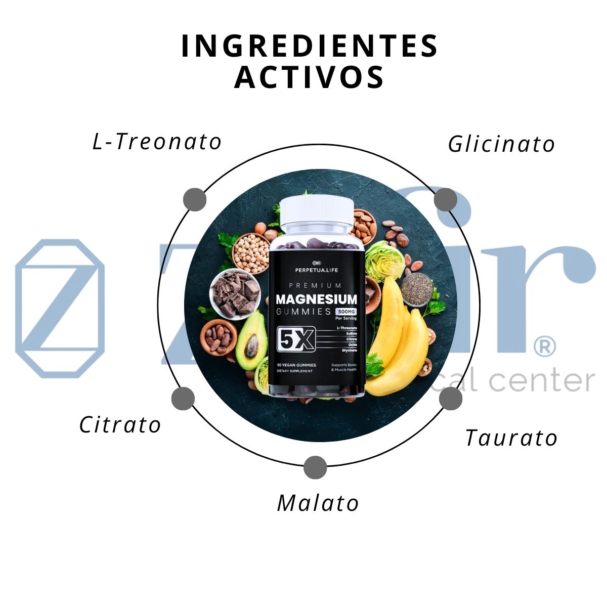 Perpetua Life Magnesium Gummies 5x