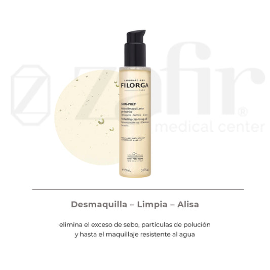Filorga Skin-Prep Huile Aceite Desmaquilante Para Rostro Y Contorno De ojos