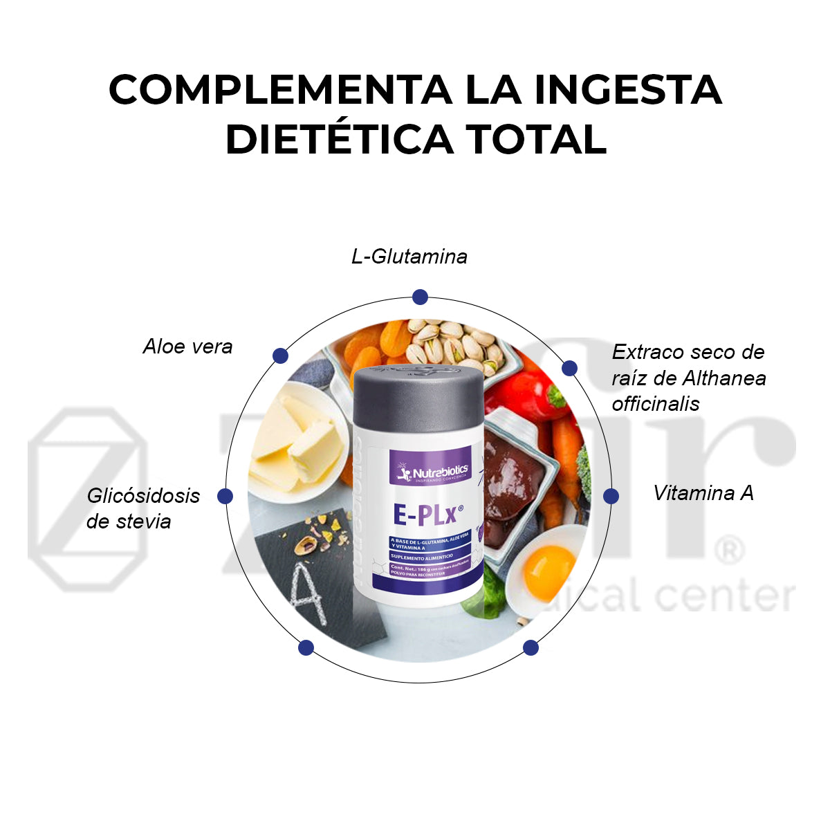 E-PLX Nutrabiotics 186 g