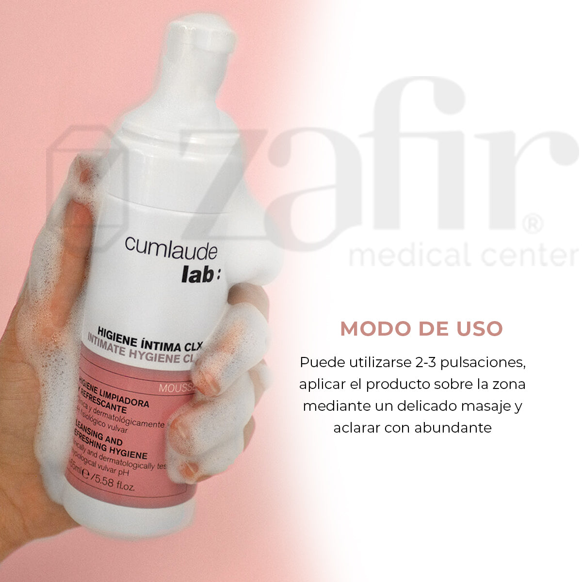 Higiene Íntima Cumlaude Lab CLX Mousse