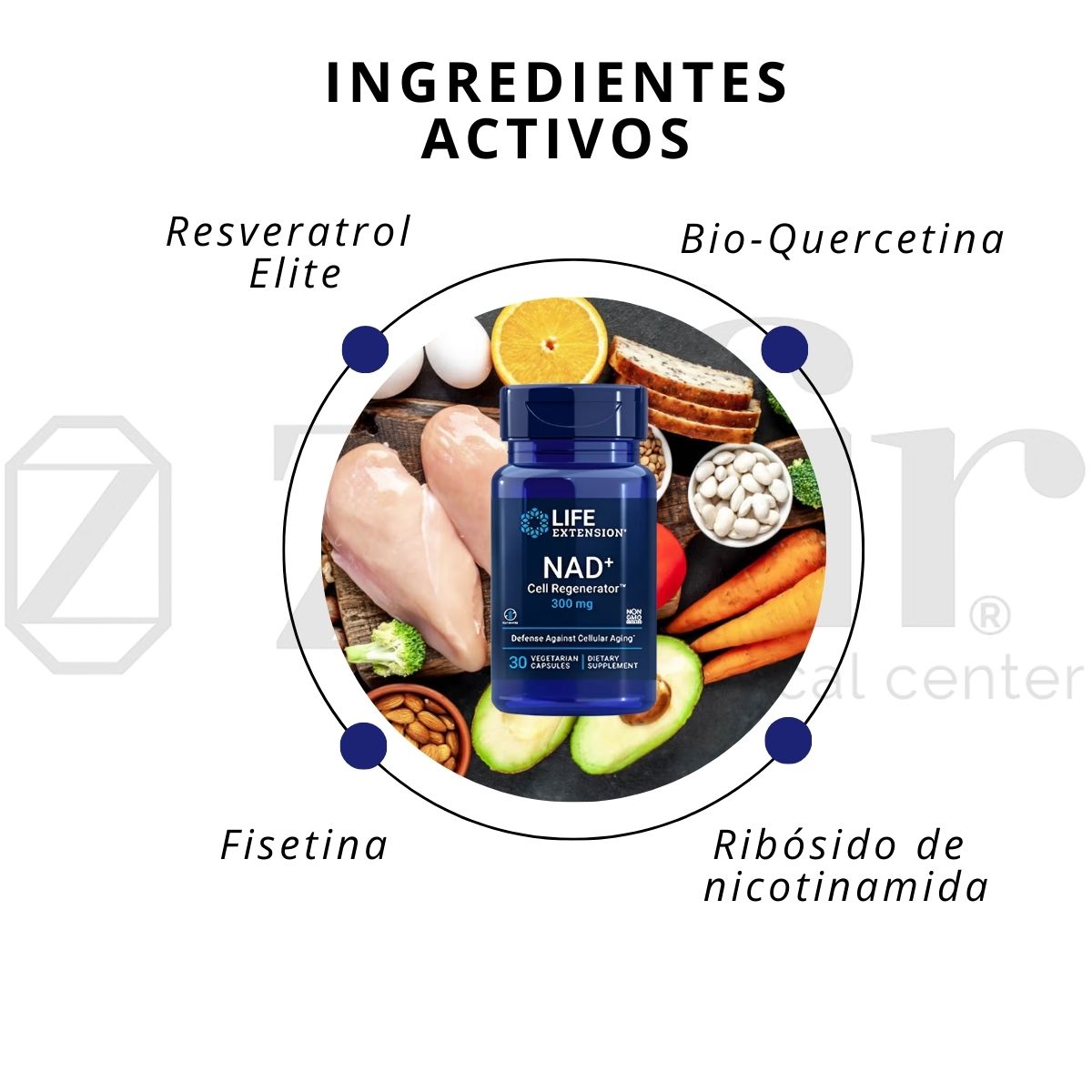 Life Extension NAD+ Cell Regenerator 300Mg (Cap 30)
