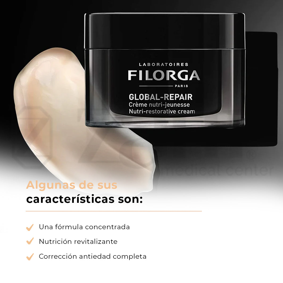 Crema Antienvejecimiento Filorga Global Repair Rejuvenecedor