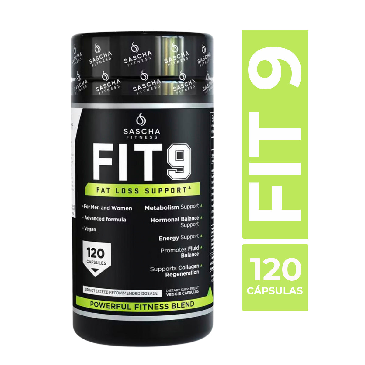 Sascha Fitness FIT 9 Fat Loss Support 120 cáps