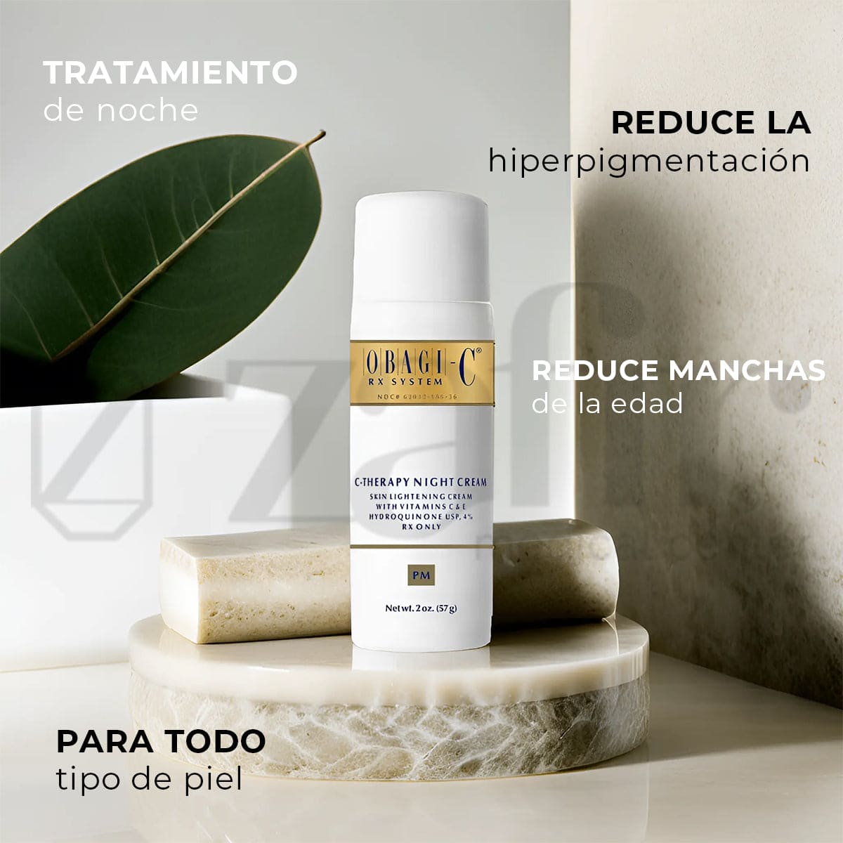 Crema Aclarante Obagi C - C THERAPY NIGHT CREAM con Vitamina C y Vitamina E
