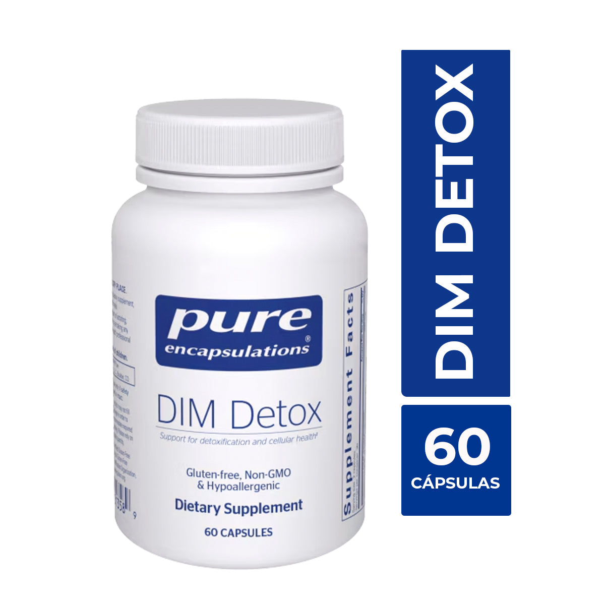 Pure Encapsulations DIM Detox 60 cápsulas.