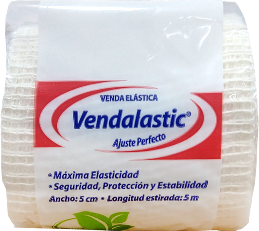 VENDA ELASTICA DEGASA VENDALASTIC 5CM X 5M / CONTIENE 10 PIEZAS