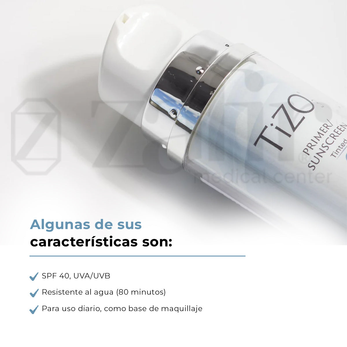 TiZO3 - Primer Sunscreen Tinted 40 SPF 85g