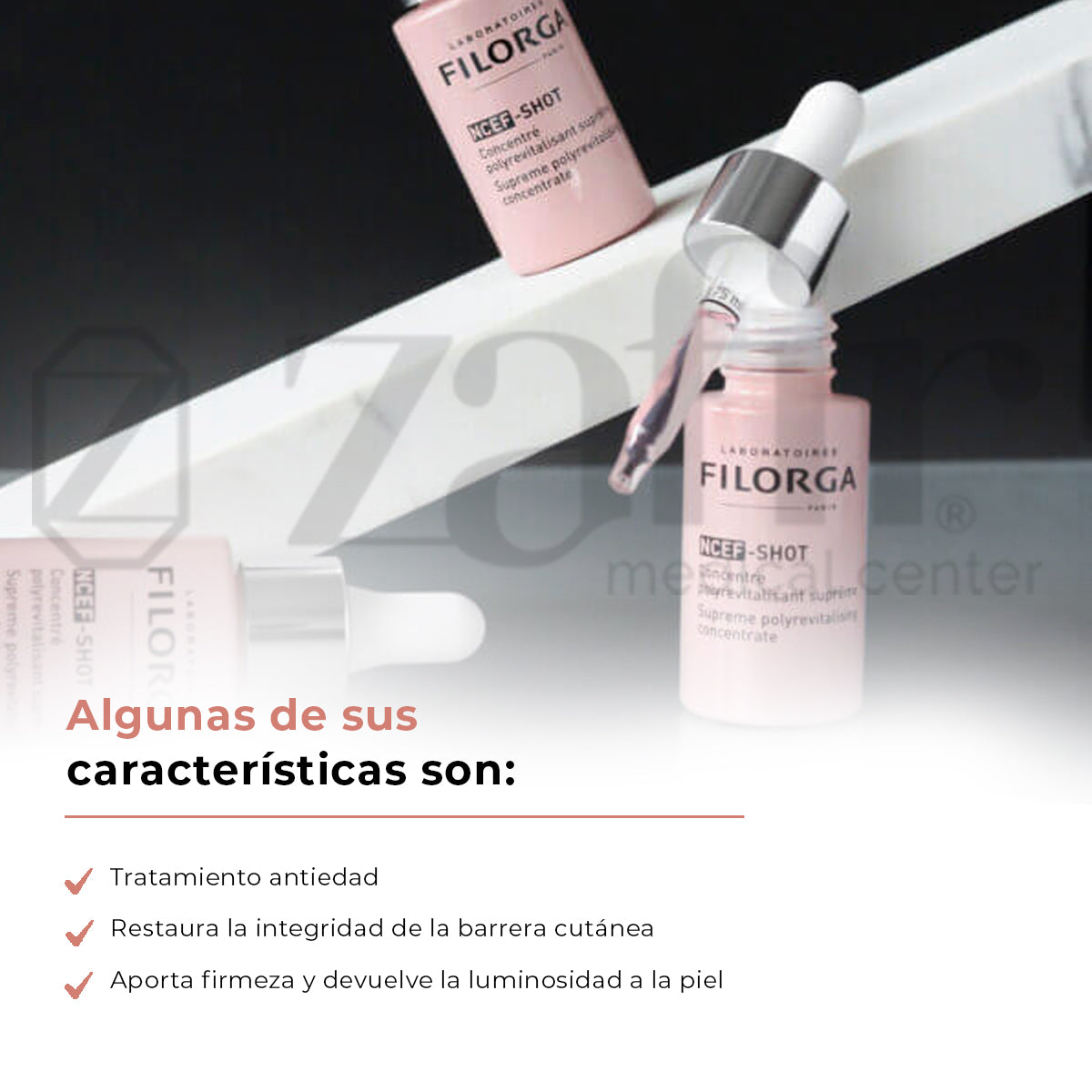 FILORGA Ncef-Shot multicorrector antienvejecimiento (15 ml)