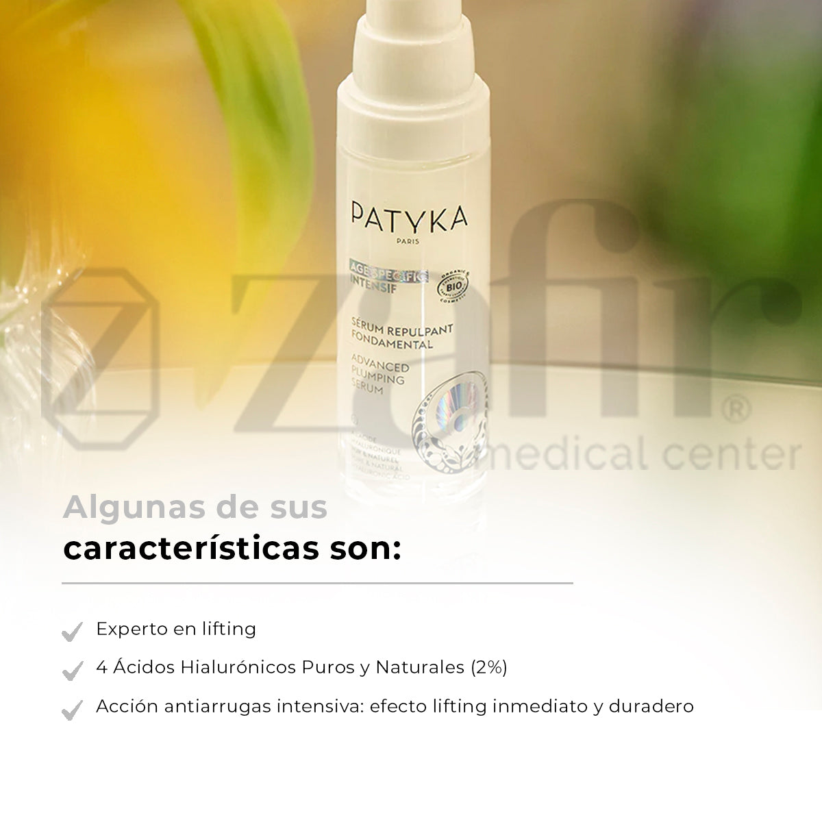 Suero Efecto Lifting PATYKA - AGE SPECIFIC INTENSIF Reafirmante