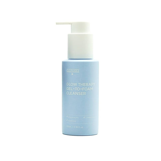 GLUTANEX GLOW THERAPY GEL-TO-FOAM CLEANSER (JABON GEL AHA BHA LHA CON GLUTATION)