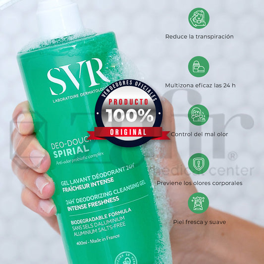 Svr Desodorante Gel Para Ducha Svr Deo Douche Spirial 400 Ml