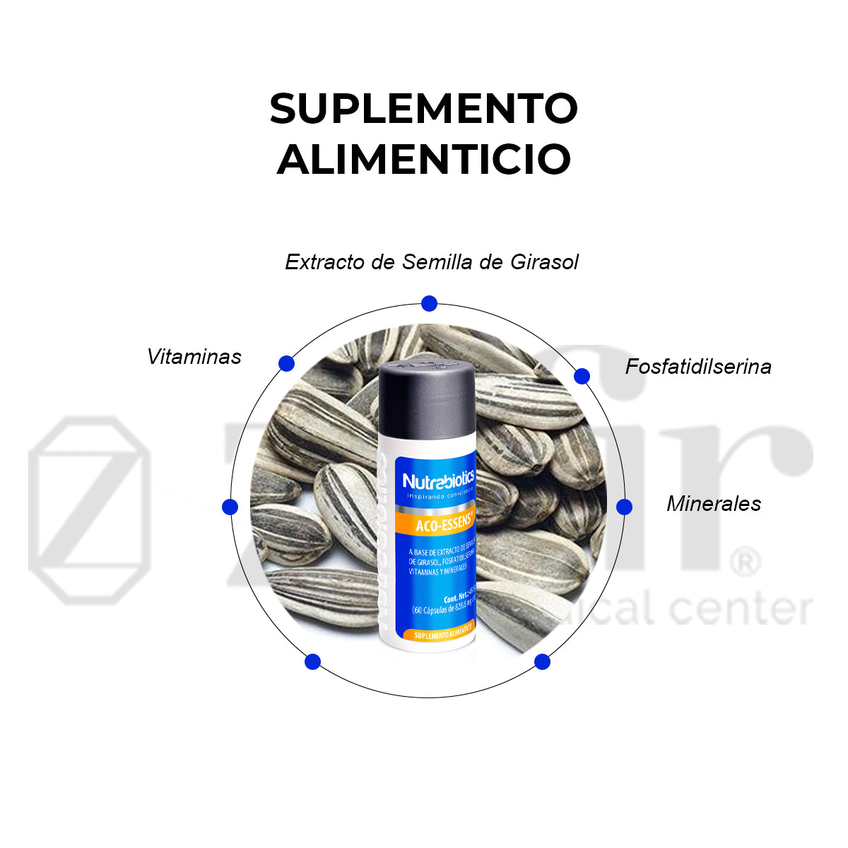 Nutrabiotics ACO-ESSENS 60 cápsulas