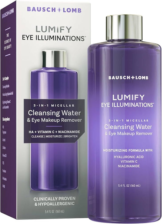 LUMIFY CLEANSING WATER Y EYE MAKEUP REMOVER 160ML