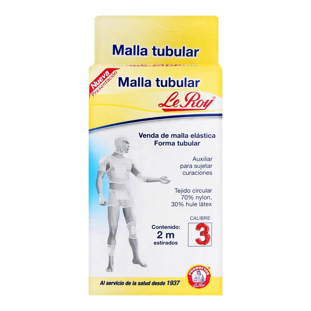 MALLA TUBULAR LE ROY 2M CALIBRE 3