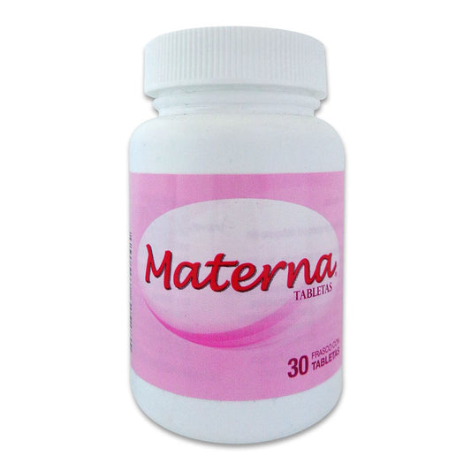 MATERNA. 30 TABLETAS