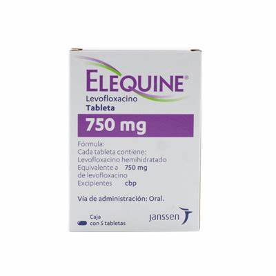 ELEQUINE 750MG 5 TABS | LEVOFLOXACINO 750MG