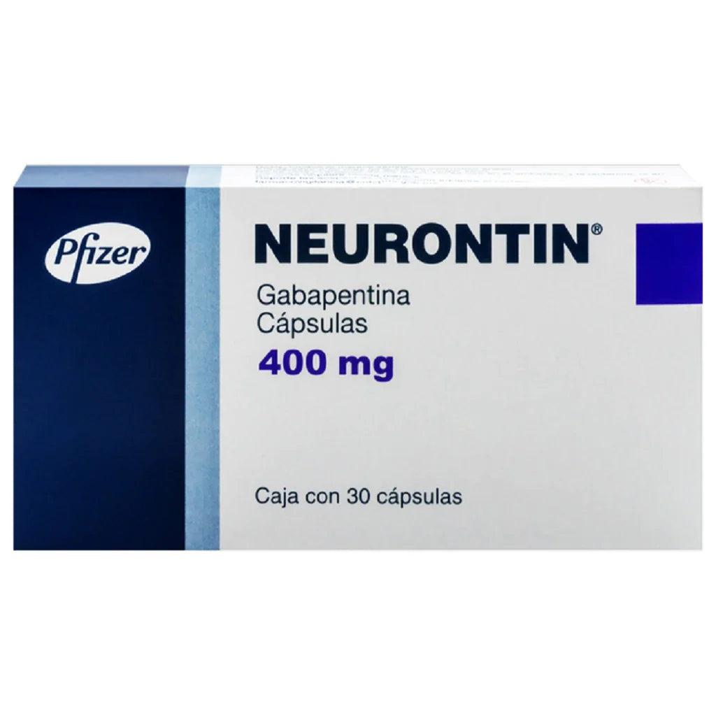 NEURONTIN 400 MG 30 CAPS | GABAPENTINA 400MG