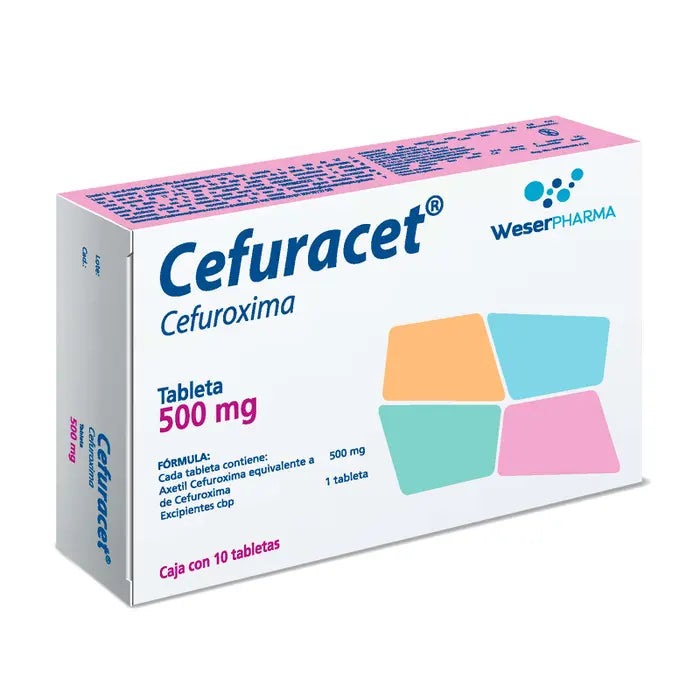 CEFURACET CEFUROXIMA 500 MG CAJA CON 10 TABLETAS Zafir Medical Center cefuracet-cefuroxima-500-mg-caja-con-10-tabletas-zafir-medical-center