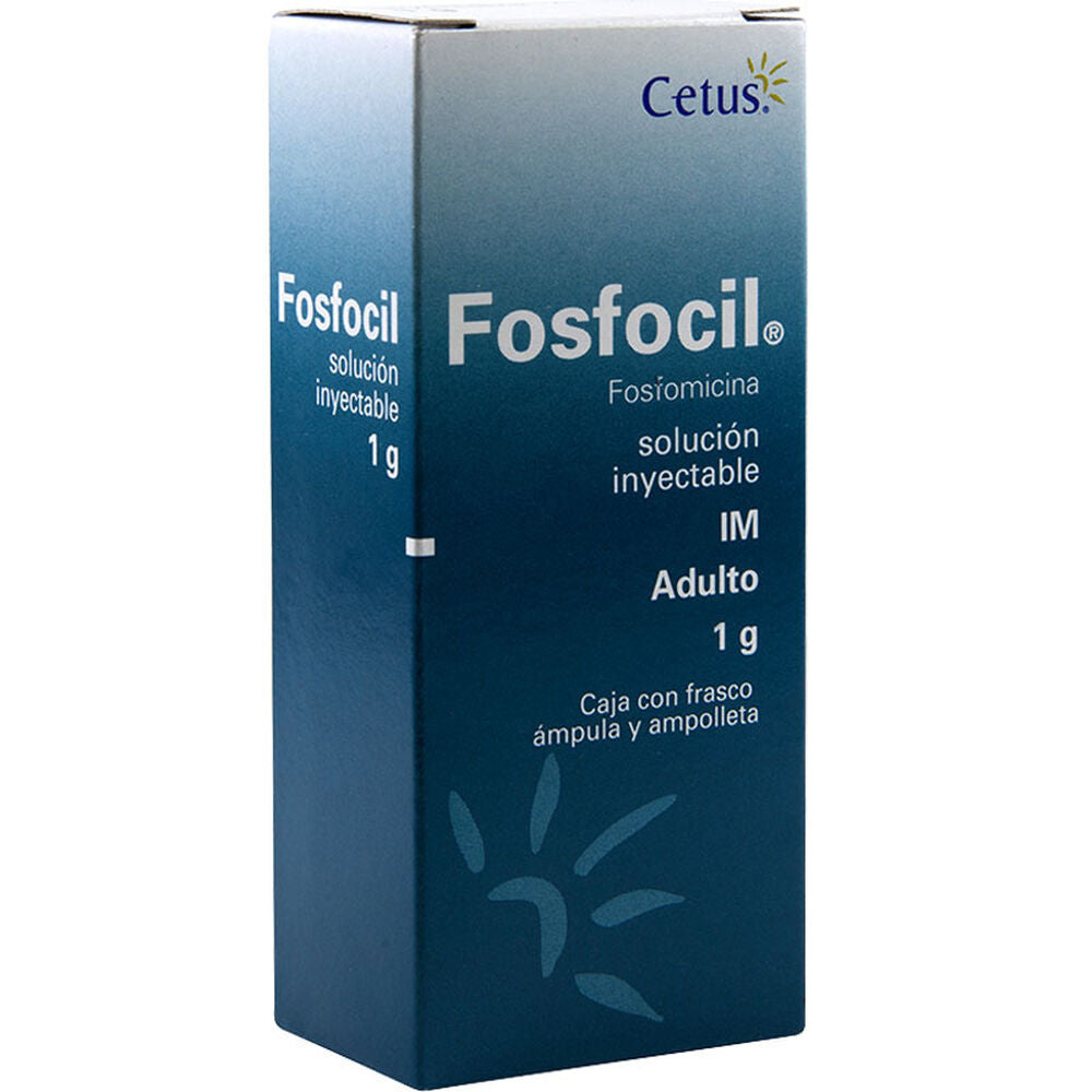 FOSFOCIL 1G INY ADULTO | FOSFOMICINA 1G