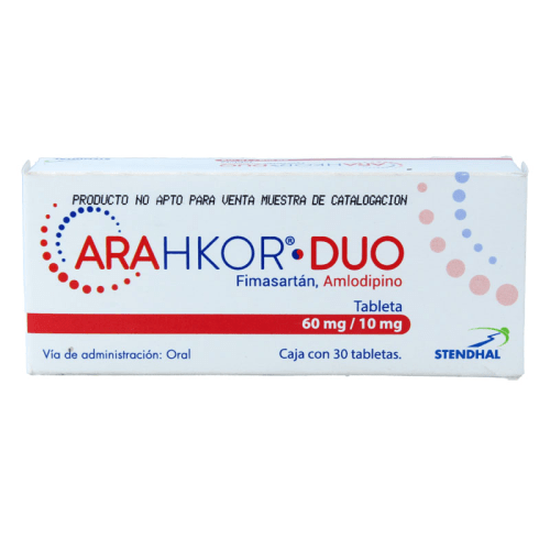 ARAHKOR DUO 60/10 MG. 30 TABLETAS
