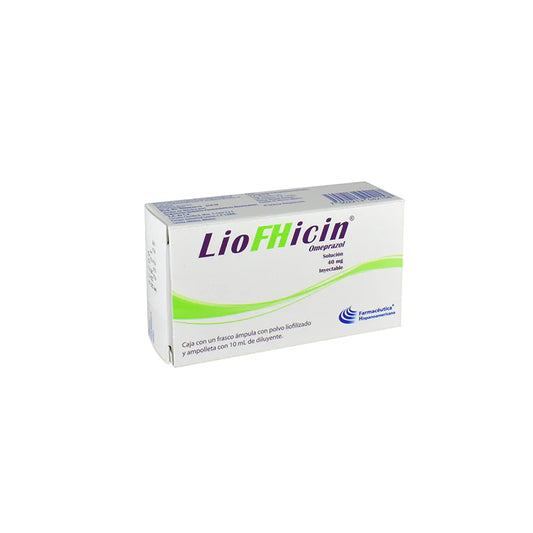 LIOFHICIN OMEPRAZOL SOLUCIÓN INYECTABLE 40 MG