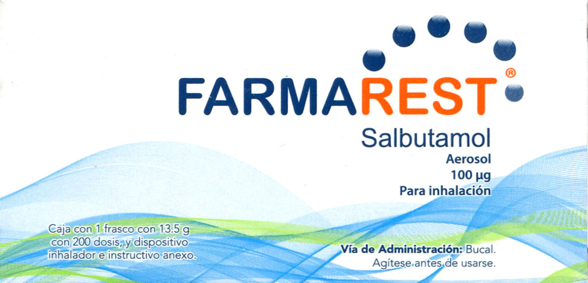 FARMAREST SALBUTAMOL AEROSOL 100 UG