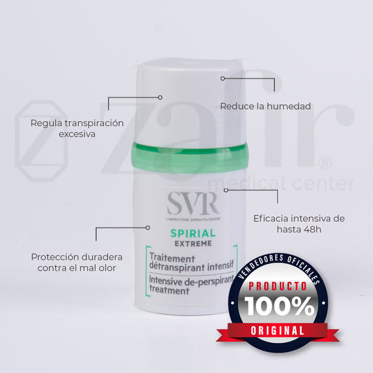 Antitranspirante Svr Spirial Roll On 20ml